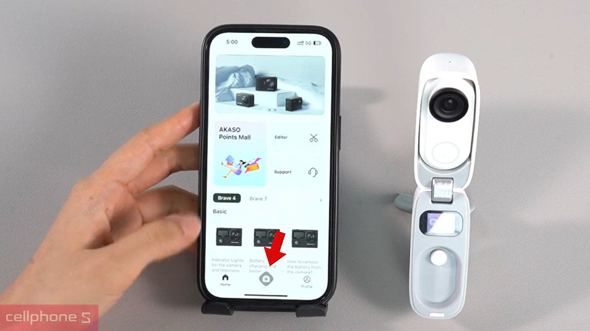 Hướng dẫn sử dụng camera hành động Akaso Snap X