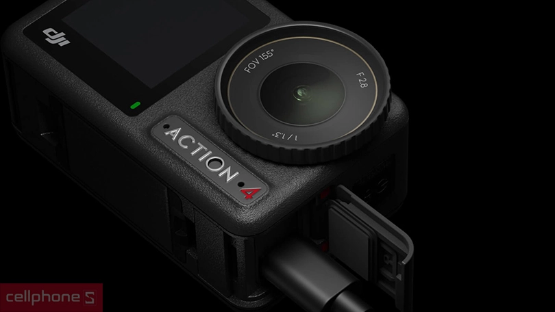 DJI Action 4 sở hữu cảm biến nhanh nhiệt độ màu 