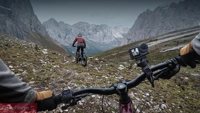 Chống rung trên camera DJI Action 4