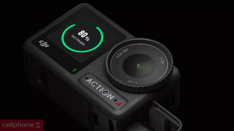 Pin camera DJI Action 4