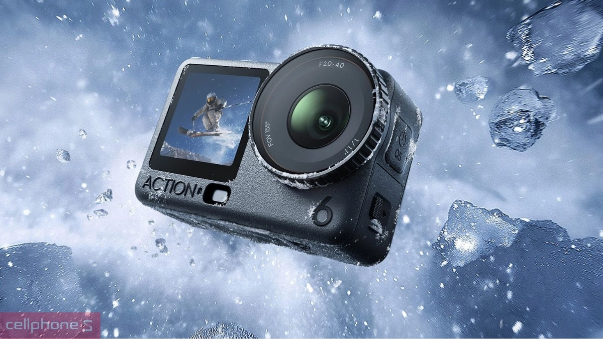 DJI Osmo Action 6 sở hữu cảm biến lớn