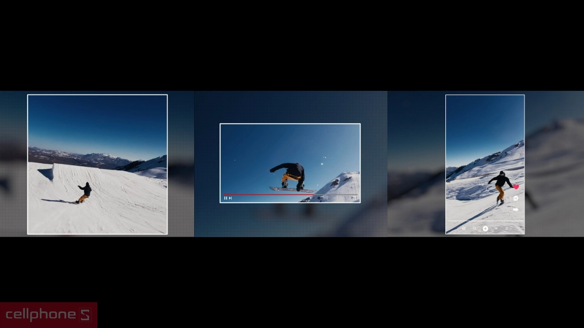 Custom 4K Mode hỗ trợ “Quay Trước - Cắt Sau”