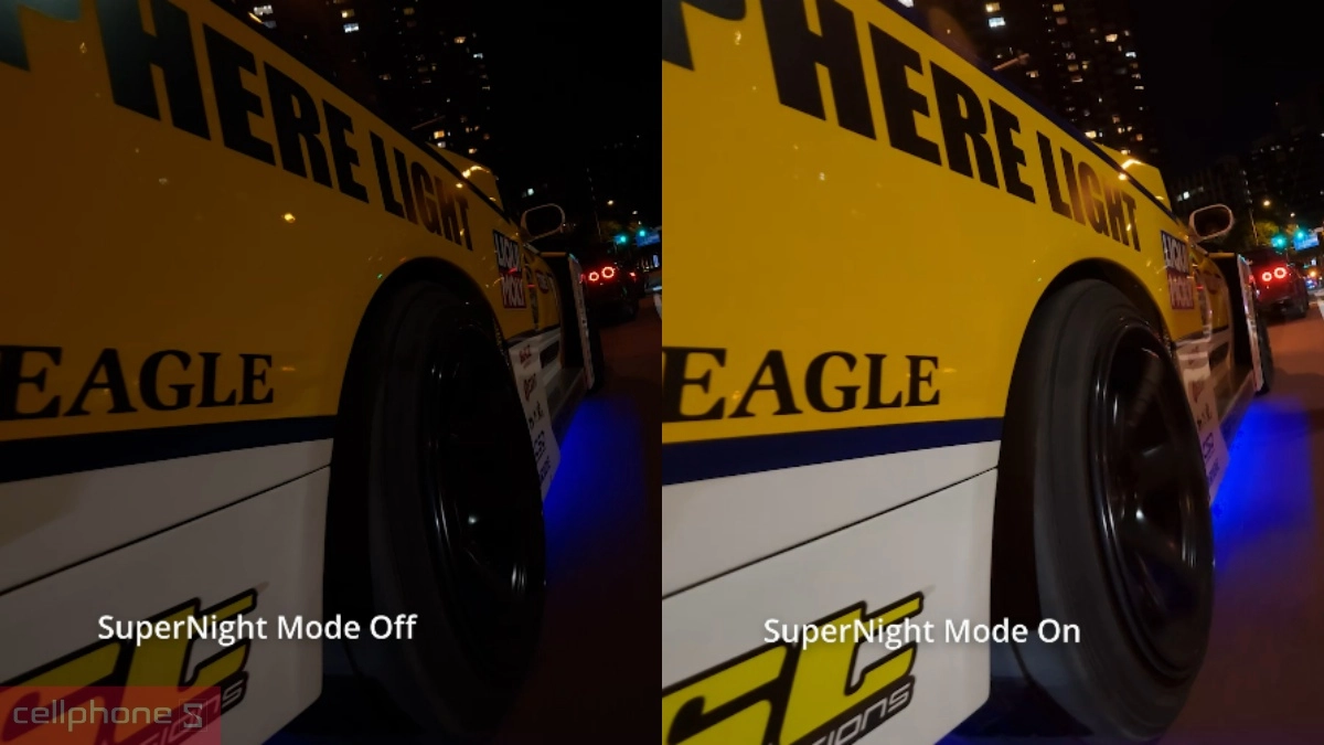 SuperNight quay độ phân giải lên đến 4K/60fps