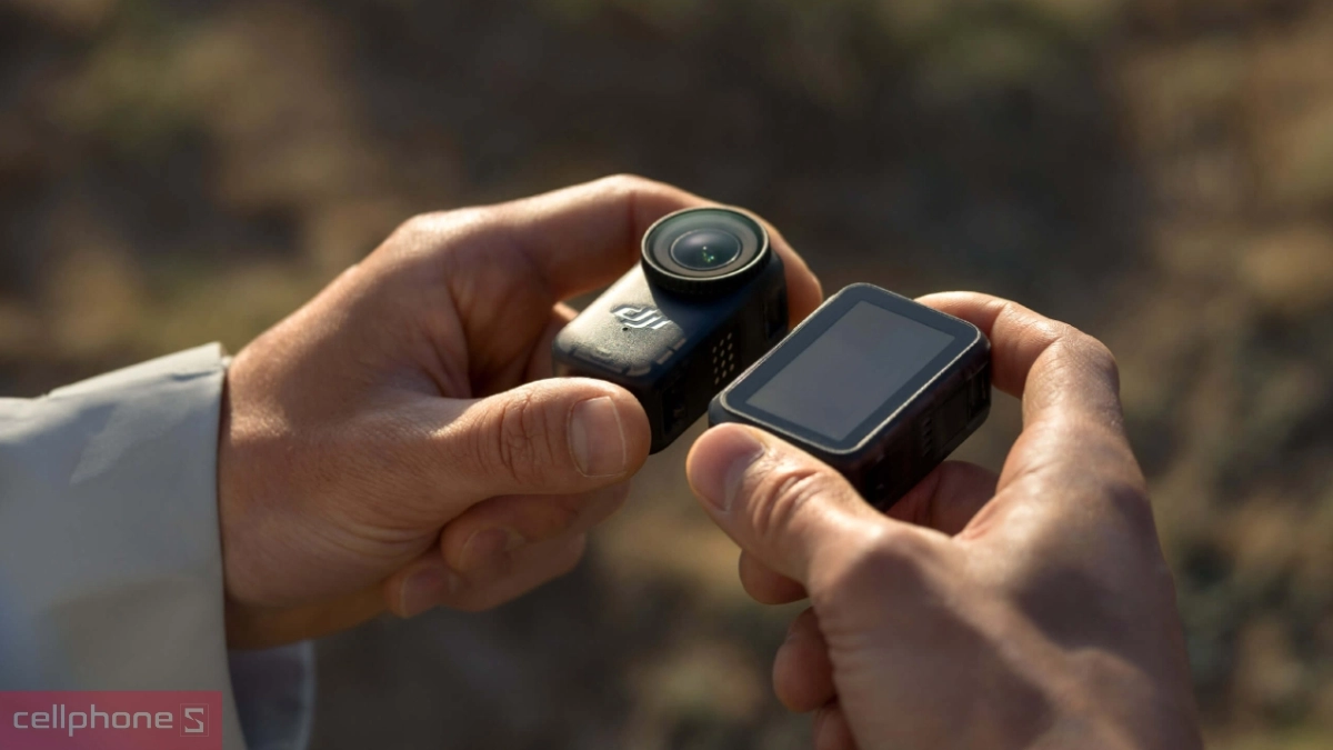 DJI Osmo Nano 128GB có thiết kế siêu nhỏ gọn