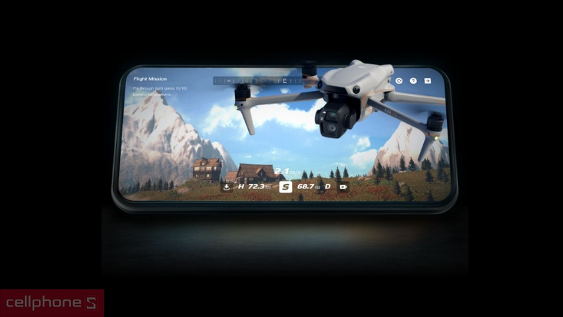 Hướng dẫn kết nối flycam DJI dân dụng Air 3s Fly More Combo RC 3 với app DJI Fly