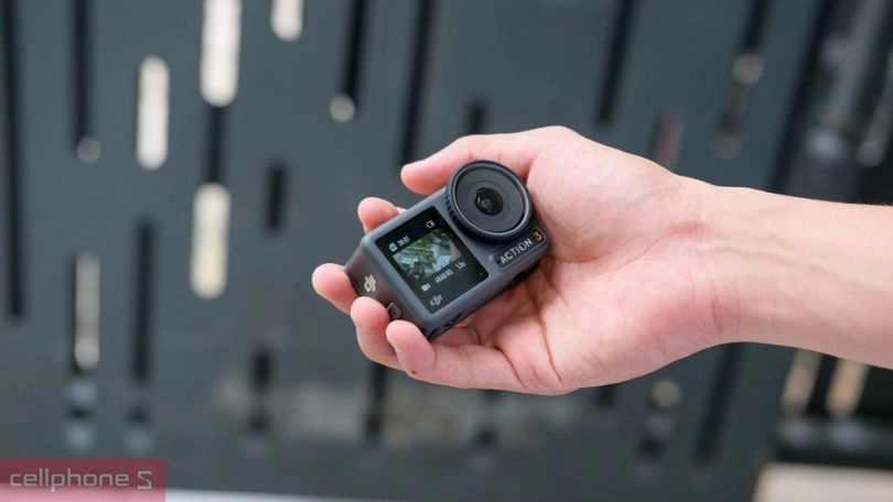 Camera hành động DJI Action 3 thiết kế nhỏ gọn Camera hành động DJI Action 3 thiết kế nhỏ gọn