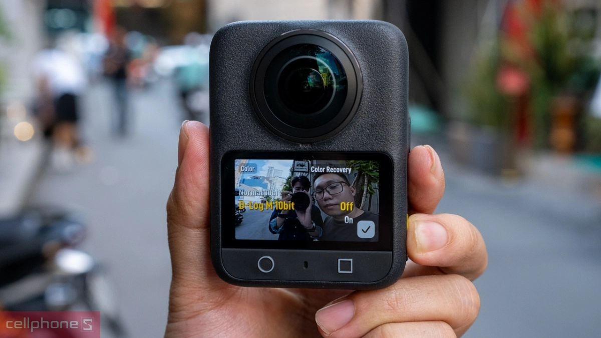 Màu sắc 10-bit D-Log M