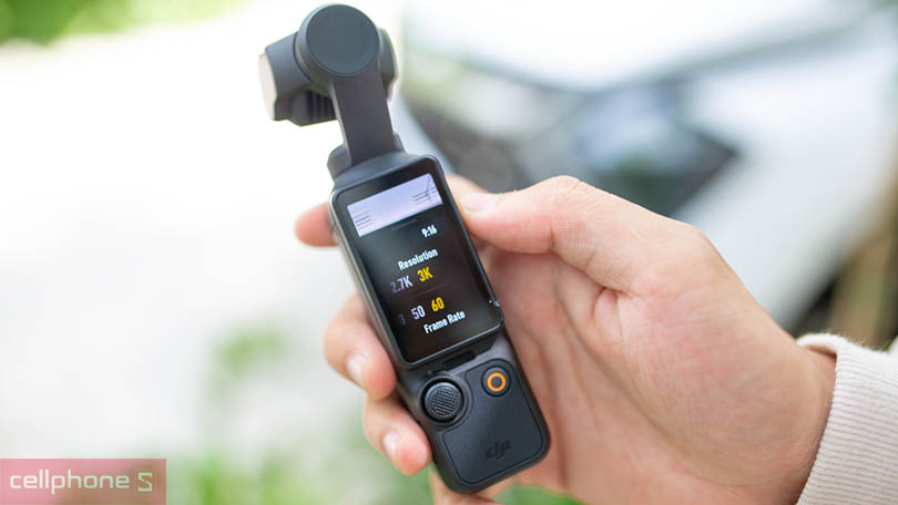 DJI Pocket 3 Combo với hệ thống trục chống rung ổn định