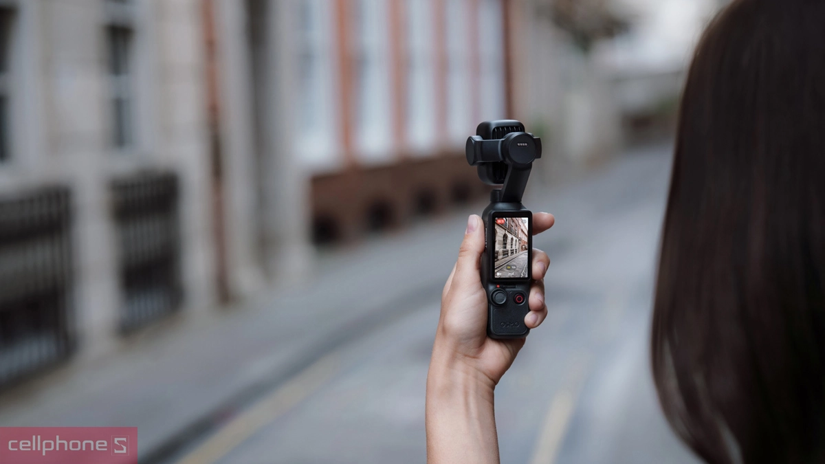 Khả năng chống rung của DJI Osmo Pocket 4 Pro Advanced Combo