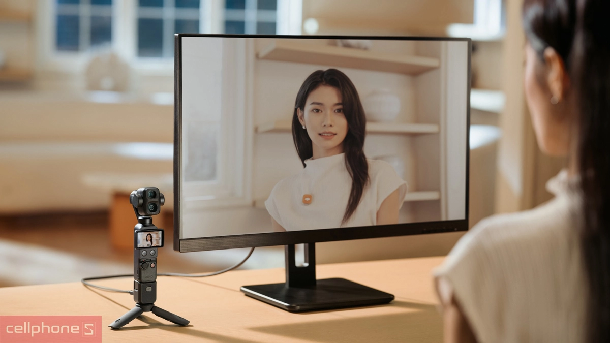 Chế độ Slow Motion mạnh mẽ trên DJI Osmo Pocket 4 Pro Advanced Combo