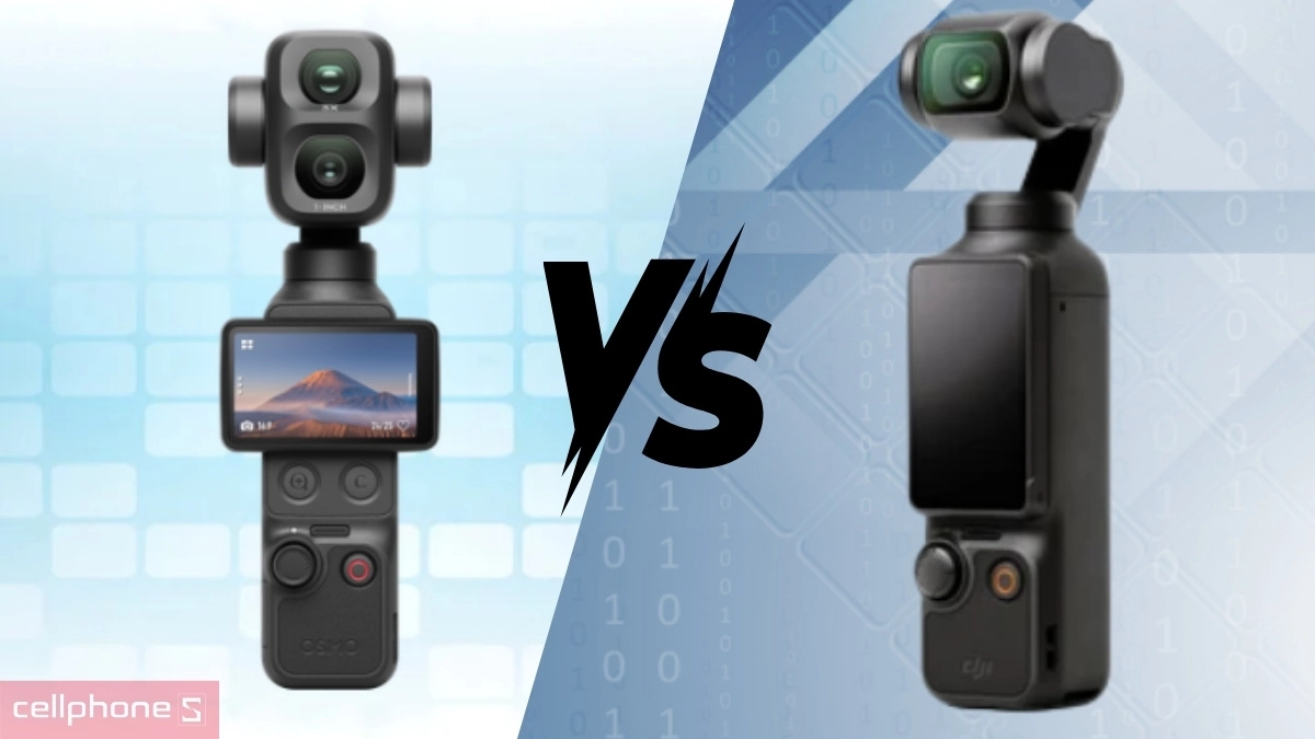 So sánh DJI Osmo Pocket 4 Pro Advanced Combo với DJI Osmo Pocket 3