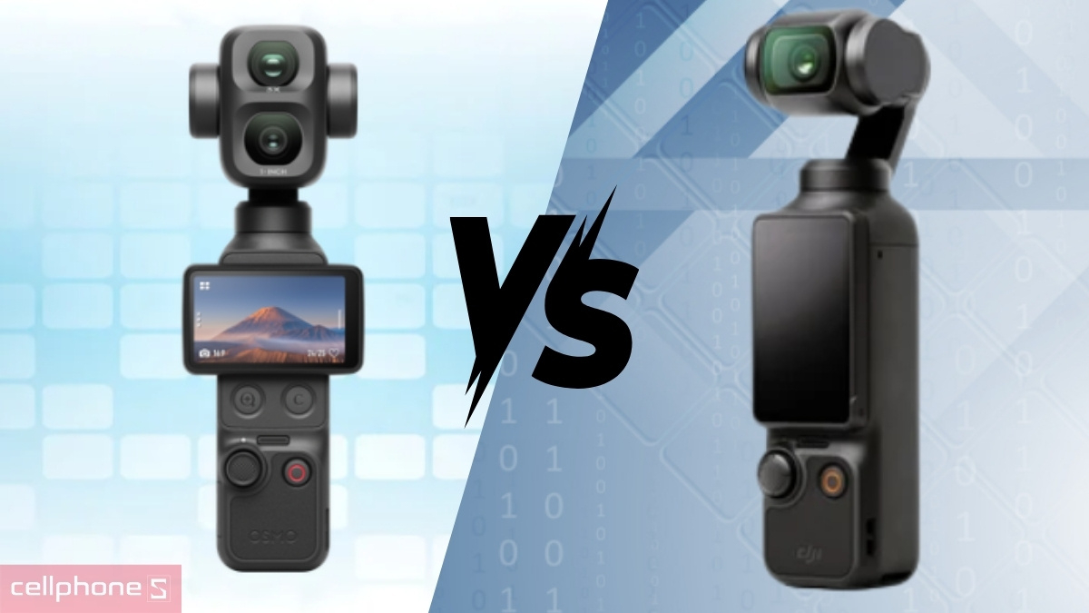 So sánh DJI Osmo Pocket 4 Pro Standard Combo với DJI Osmo Pocket 3
