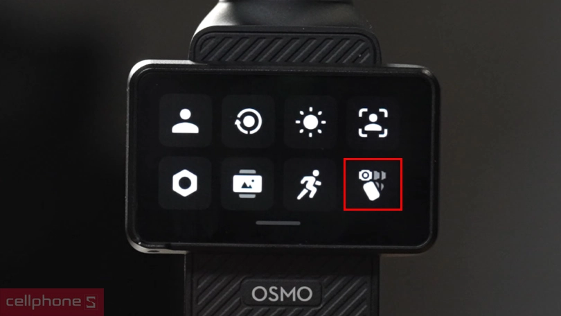 Cách chọn chế độ chống rung trên máy quay DJI Pocket 3