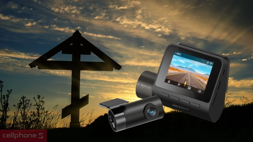 Thiết kế camera hành trình 70mai Dash Cam A200