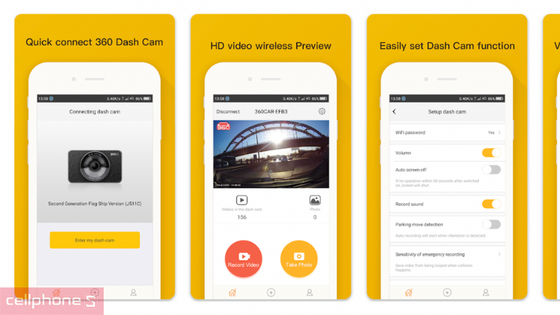 Hướng dẫn sử dụng camera hành trình cho ô tô Botslab G500H chi tiết