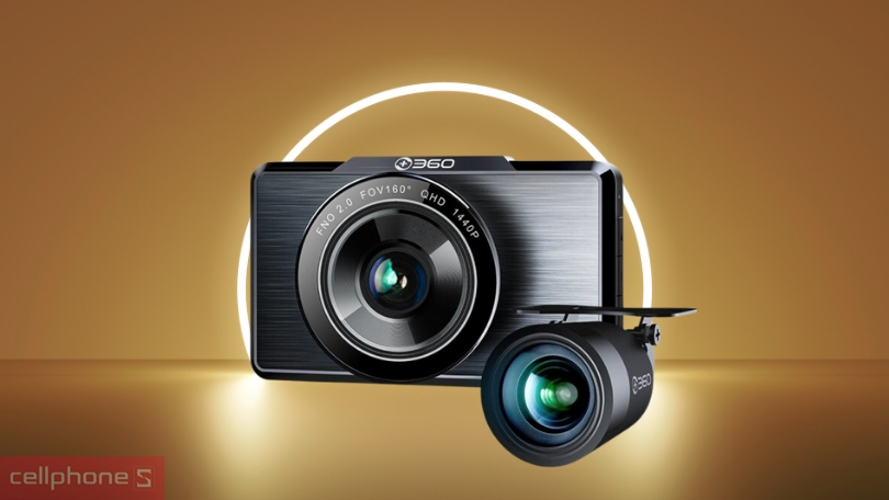 Camera hành trình cho ô tô Botslab G500H với dual cam quan sát toàn diện