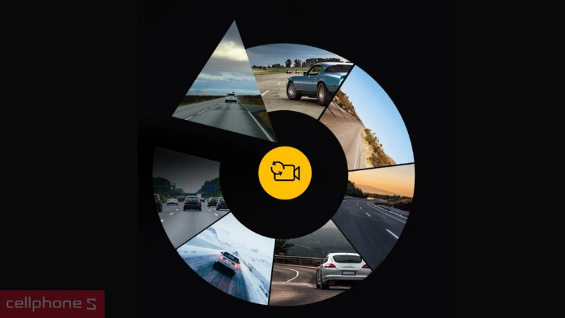 Tích hợp GPS tự động cập nhật dữ liệu khi lái xe và được bảo mật an toàn