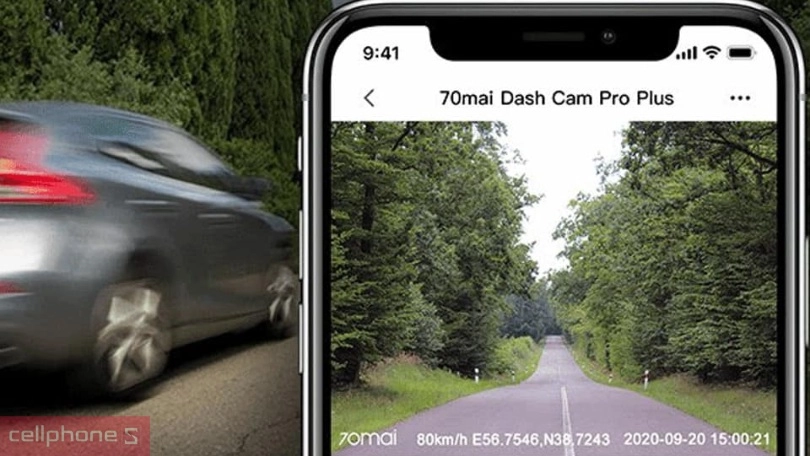 Dashcam hỗ trợ theo dõi lịch trình rất tiện lợi