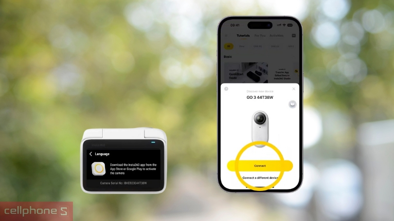 Hướng dẫn sử dụng camera hành trình Insta360 GO 4 128GB