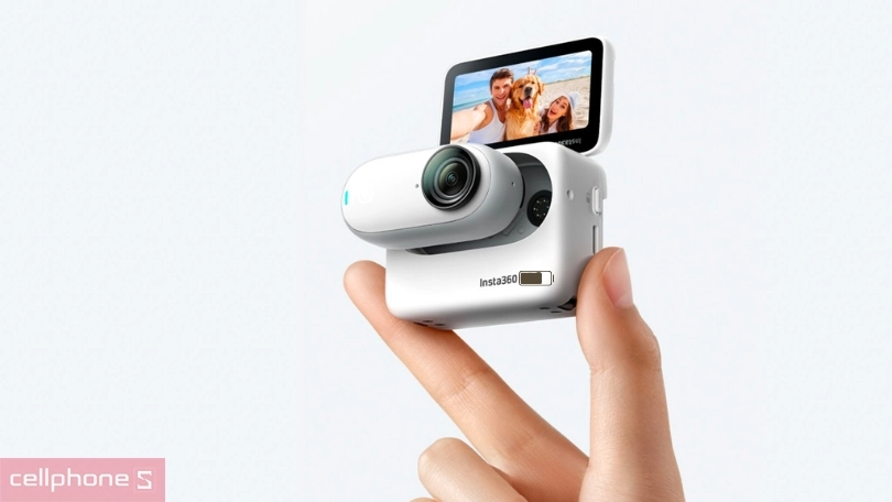 Thiết kế camera hành trình Insta360 GO 4 128GB