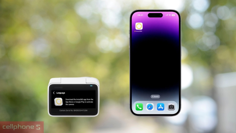 Hướng dẫn sử dụng camera hành trình Insta360 GO 4 128GB