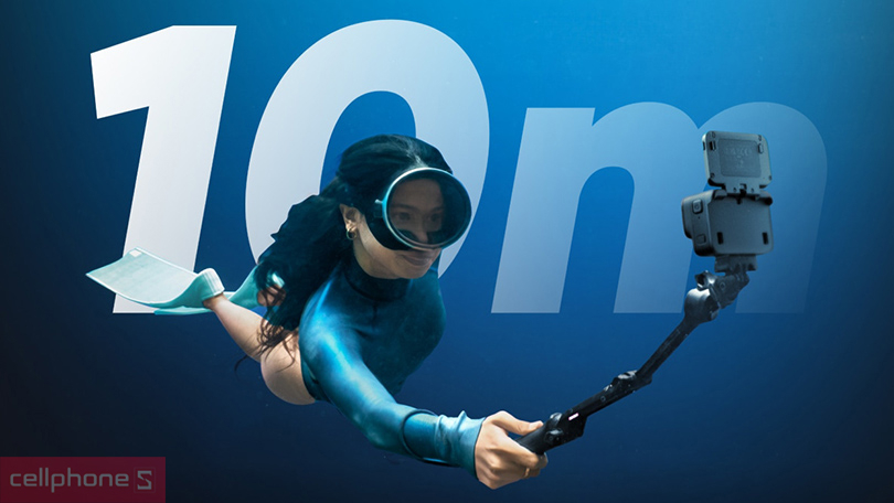 Kháng nước trên camera hành trình Insta360 ACE