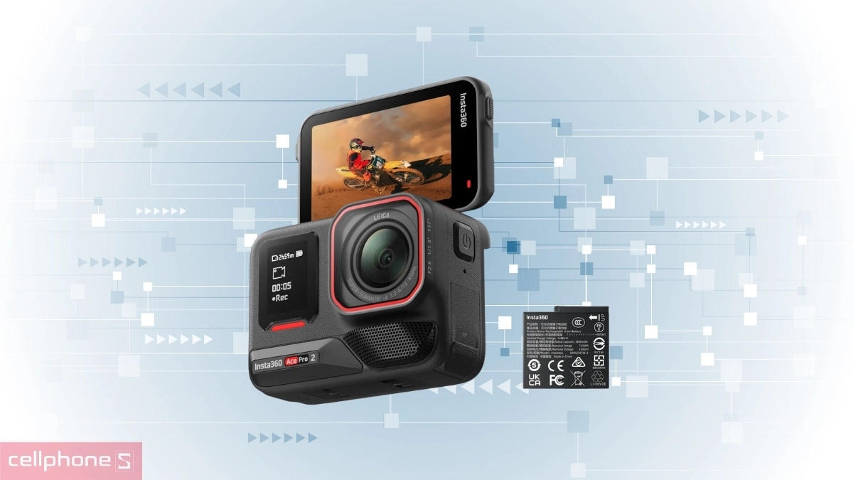 Kết nối camera hành trình Insta360 Ace Pro 2 Standard