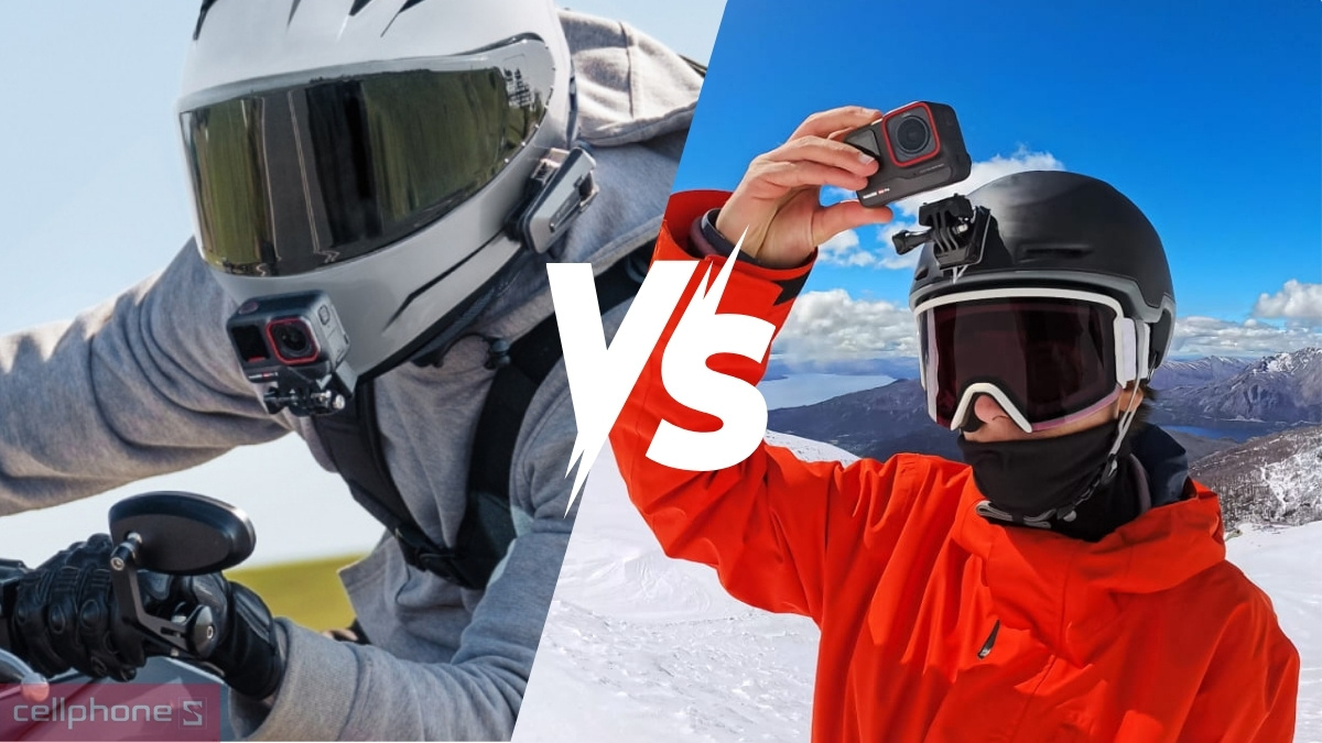 So sánh camera hành trình Insta 360 Ace Pro 2 Flash Print Bundle với Insta 360 Ace Pro