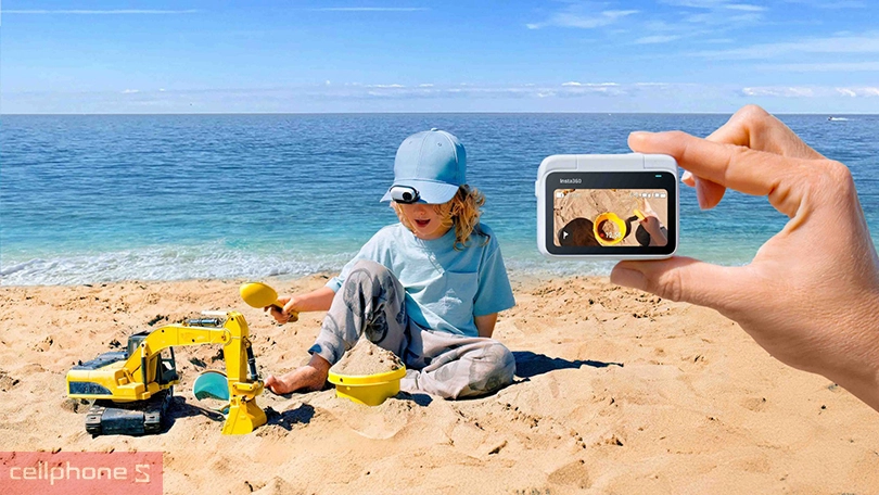 Vỏ Action Pod kháng nước IPX4