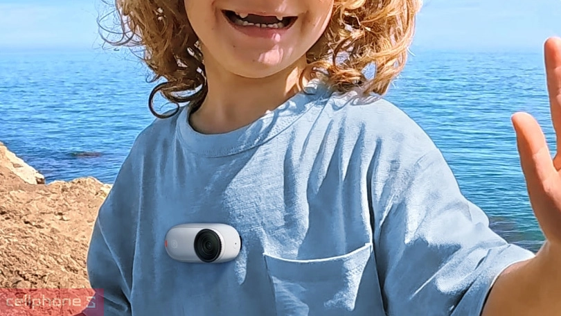 Khả năng kết nối phụ kiện của camera hành trình Insta 360 Go 3S 128GB