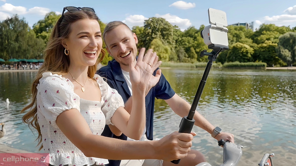 Khả năng lưu trữ dữ liệu của camera hành trình Insta 360 GO Ultra Creator Bundle