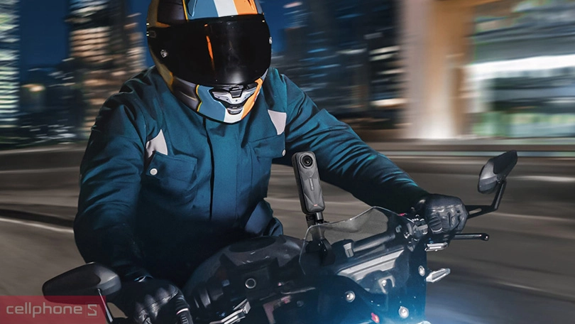 Dung lượng pin của camera hành trình Insta360 X5