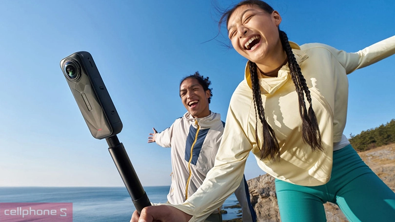 Khả năng ghi hình của camera hành trình Insta360 X5