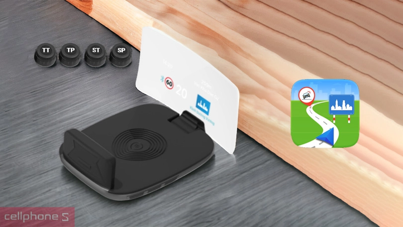 Cách kết nối bộ HUD kính lái VIETMAP H1AS cảm biến ngoài với app