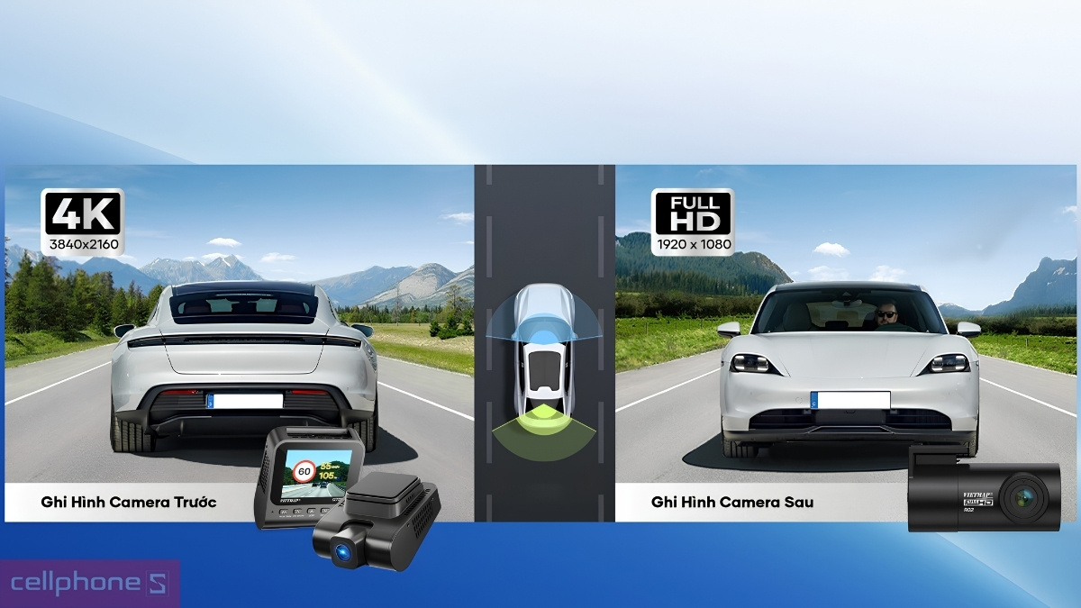Camera trước đạt 4K, camera sau ghi hình Full HD