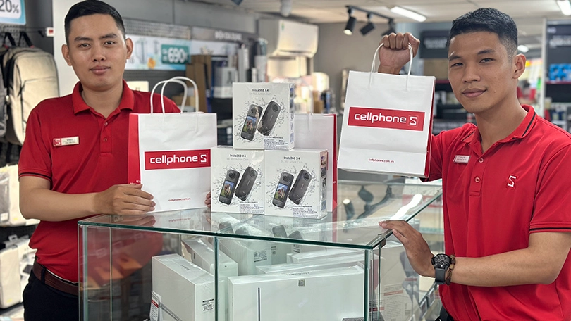 Mua Insta 360 X4 chính hãng CellphoneS ngay