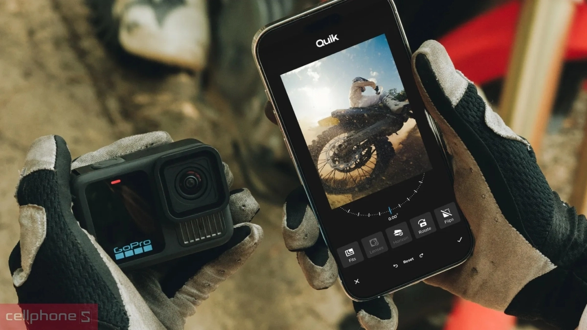 Hướng dẫn kết nối GoPro Hero 14 Creator Edition Black với app Quik 
