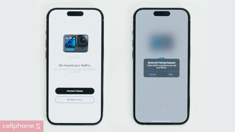 Hướng dẫn kết nối camera hành trình GoPro Hero 12 Bundle Black với smartphone