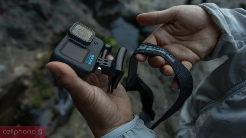 Chống rung trên camera hành trình GoPro Hero 12 Bundle Black