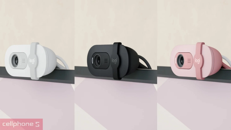 Camera hội nghị Logitech Brio 100 1080p Full HD – Nâng cấp chất lượng buổi họp