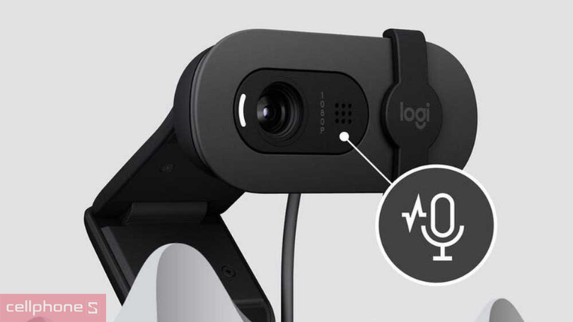 Camera hội nghị Logitech Brio 100 1080p Full HD – Nâng cấp chất lượng buổi họp