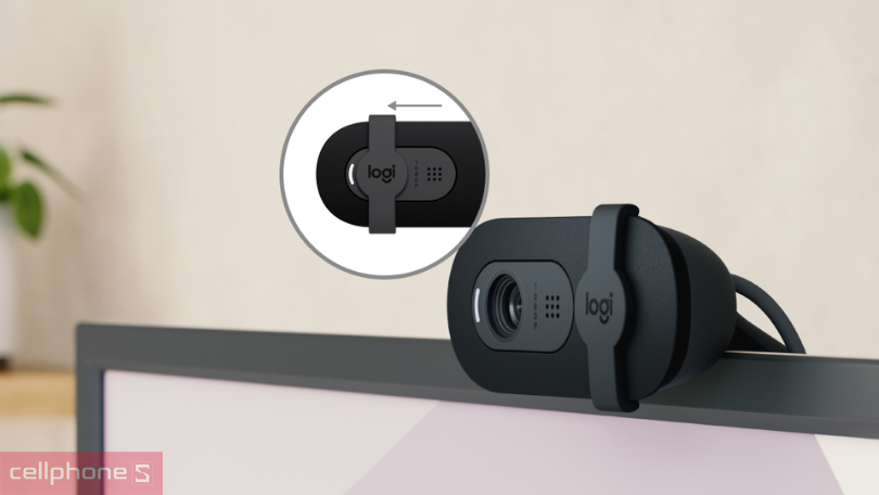 Camera hội nghị Logitech Brio 100 1080p Full HD – Nâng cấp chất lượng buổi họp