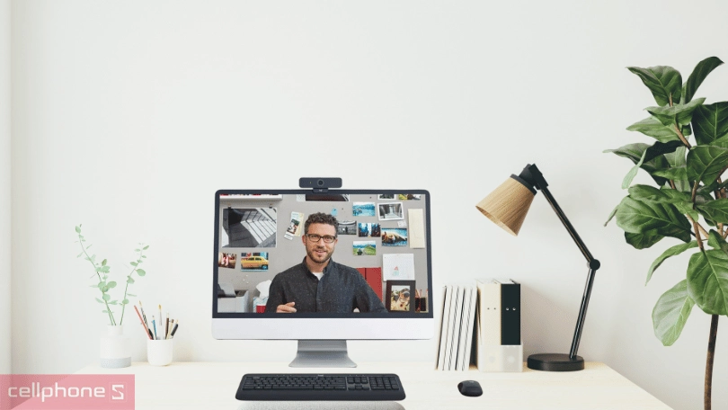 Camera hội nghị Logitech C925e full HD 1080P/mic kép - Tự động lấy nét và zoom kỹ thuật số