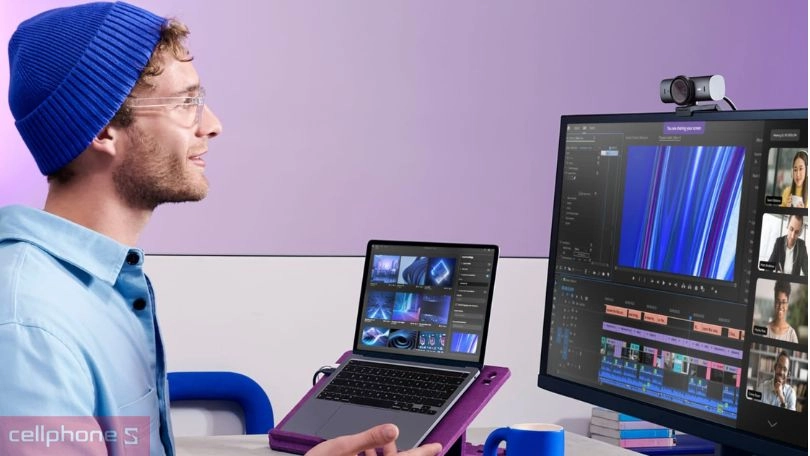 Camera hội nghị Logitech MX Brio 4K Ultra HD - Nâng tầm hình ảnh