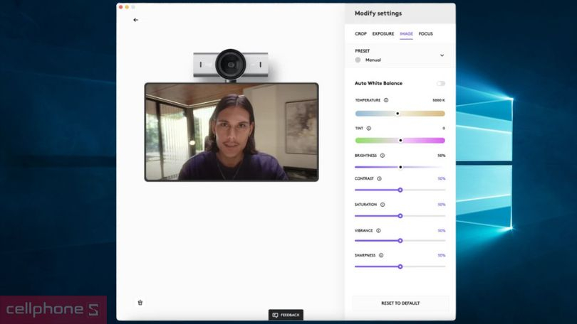 Camera hội nghị Logitech MX Brio 4K Ultra HD - Nâng tầm hình ảnh
