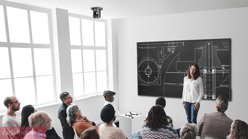 Camera phòng họp Maxhub UC P15 Full HD 1080p - Hỗ trợ ghi hình với độ sắc nét cao