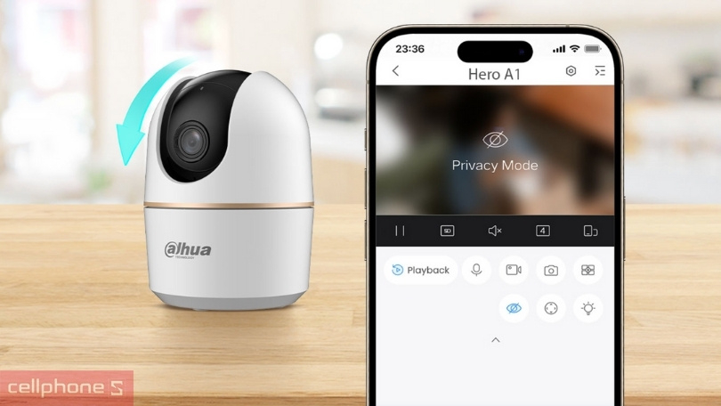 Camera IP Wifi Dahua H3AE 3MP - Ghi hình sắc nét, phát hiện chuyển động thông minh