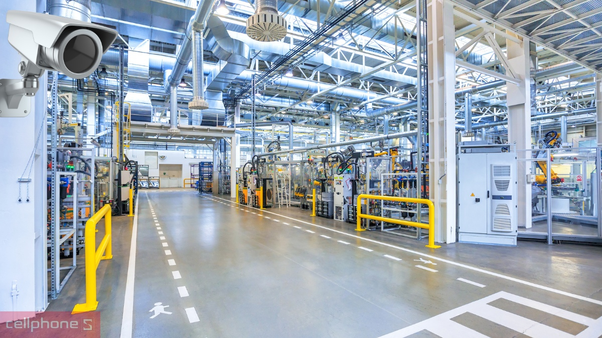 camera nhà xưởng thường có khả năng lưu trữ dữ liệu an toàn