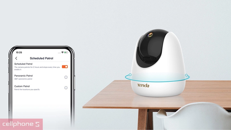 Camera IP hồng ngoại không dây Tenda CP7 4MP