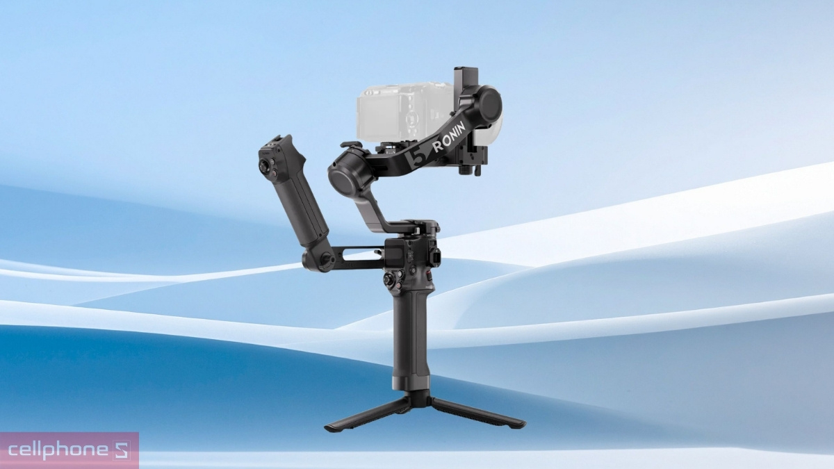 Insta360 gọn nhẹ hơn nhờ tripod giấu kín